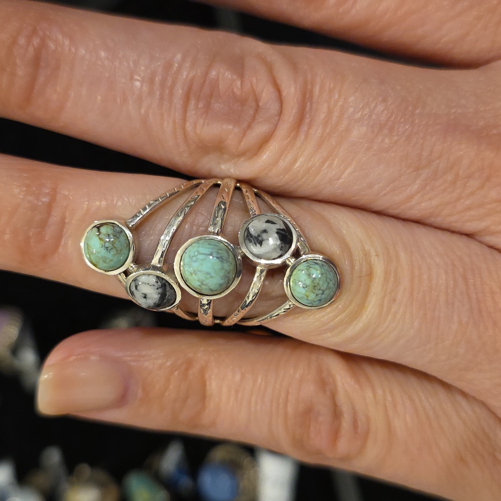 NEW Size 6.5 Genuine Sterling Silver Rings - Picture 10 of 10